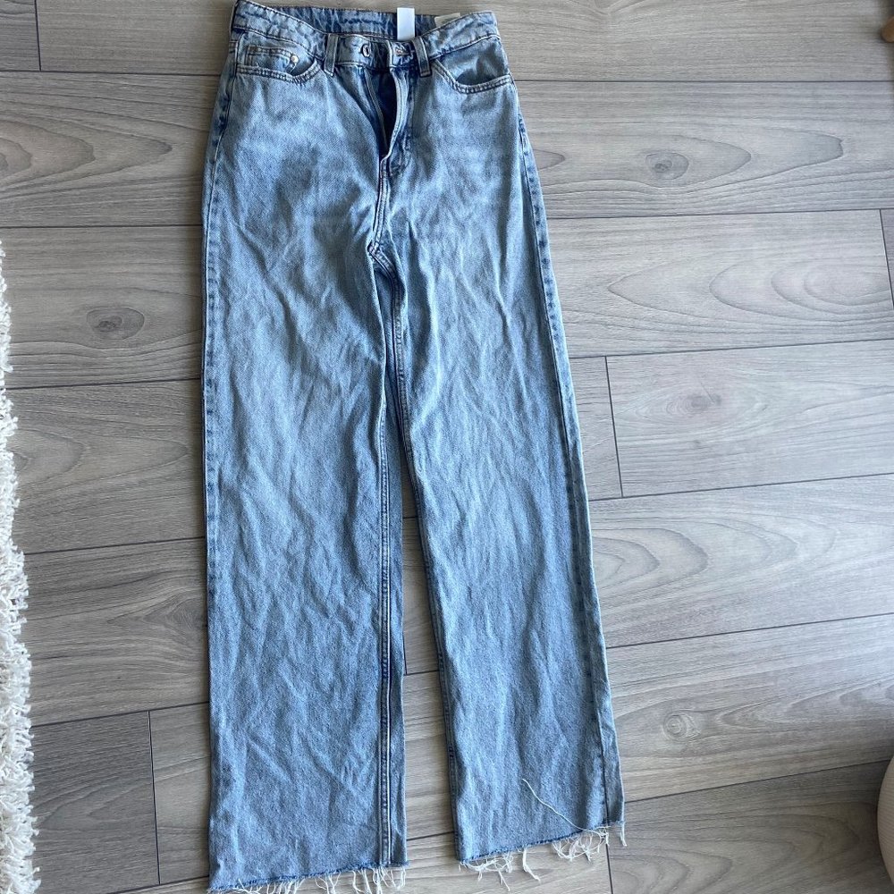 H&M Wide Ultra High Jeans